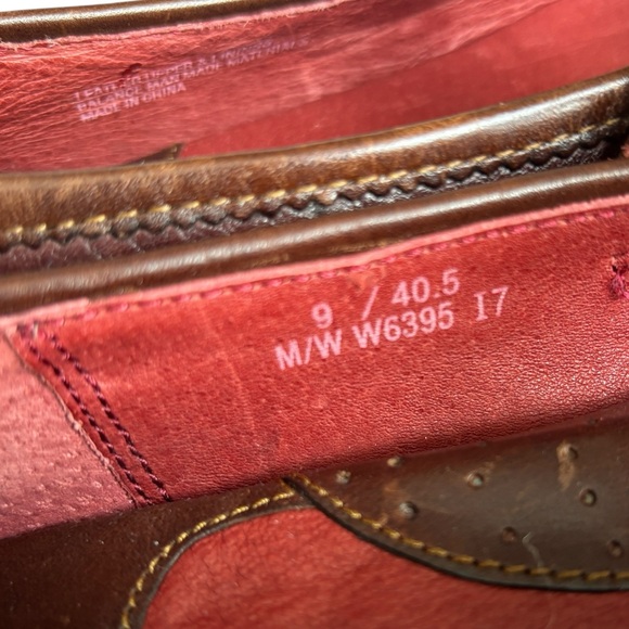 Born 2 Tone Reddish Brown Mary Jane Flats 9 - Picture 10 of 12